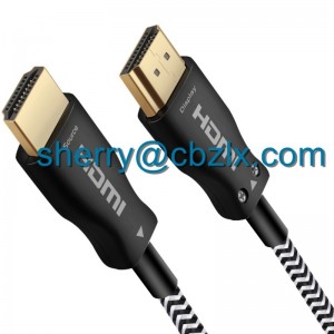 HDMI-kabel 2.0 optisk fiber HDMI 4 K 60hz HDMI-kabel 4 K 3d för HDR TV LCD-bärbar dator PS3-projektor Beräkna 15 m 30 m 50 m 100 m